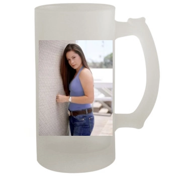 Holly Marie Combs 16oz Frosted Beer Stein