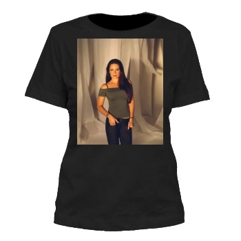 Holly Marie Combs Women's Cut T-Shirt