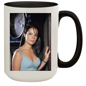 Holly Marie Combs 15oz Colored Inner & Handle Mug