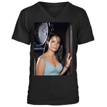 Holly Marie Combs Men's V-Neck T-Shirt