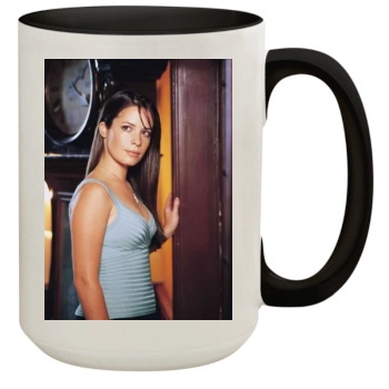 Holly Marie Combs 15oz Colored Inner & Handle Mug