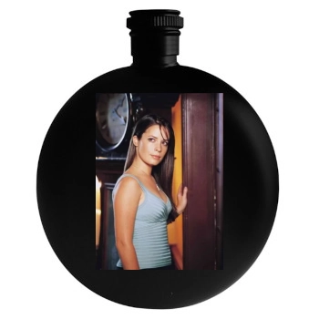 Holly Marie Combs Round Flask