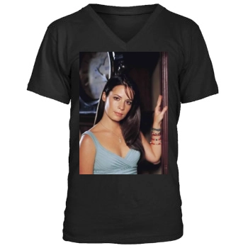 Holly Marie Combs Men's V-Neck T-Shirt