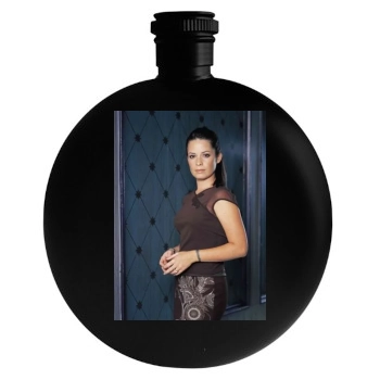 Holly Marie Combs Round Flask