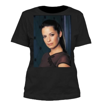 Holly Marie Combs Women's Cut T-Shirt