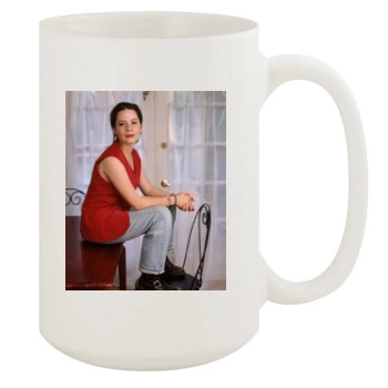 Holly Marie Combs 15oz White Mug