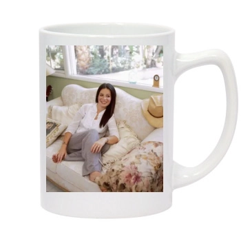 Holly Marie Combs 14oz White Statesman Mug