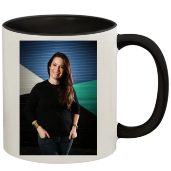 Holly Marie Combs 11oz Colored Inner & Handle Mug