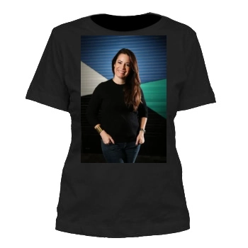 Holly Marie Combs Women's Cut T-Shirt