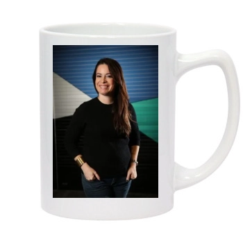 Holly Marie Combs 14oz White Statesman Mug