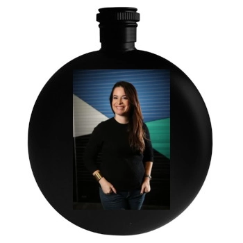 Holly Marie Combs Round Flask