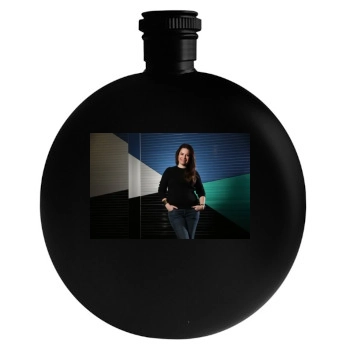 Holly Marie Combs Round Flask