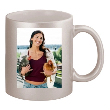 Hope Solo 11oz Metallic Silver Mug