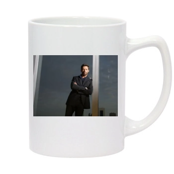 Hugh Jackman 14oz White Statesman Mug