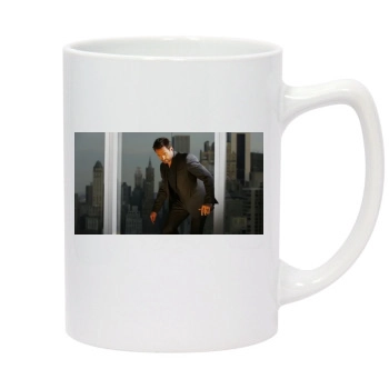 Hugh Jackman 14oz White Statesman Mug