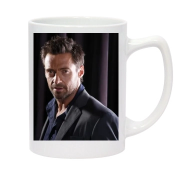 Hugh Jackman 14oz White Statesman Mug