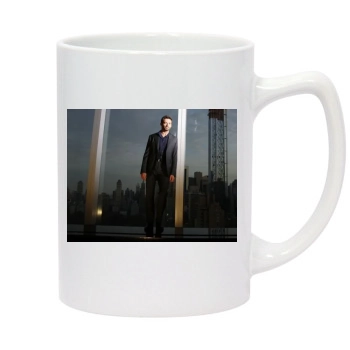 Hugh Jackman 14oz White Statesman Mug