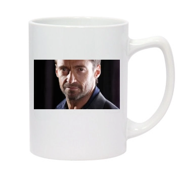 Hugh Jackman 14oz White Statesman Mug