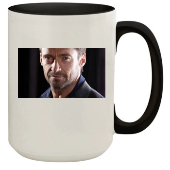 Hugh Jackman 15oz Colored Inner & Handle Mug