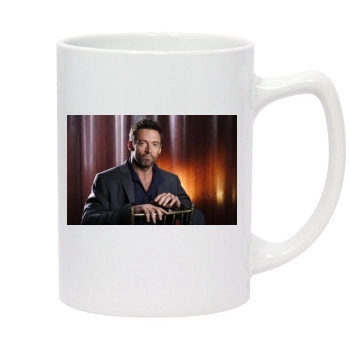 Hugh Jackman 14oz White Statesman Mug