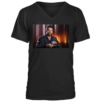 Hugh Jackman Men's V-Neck T-Shirt