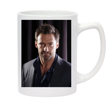 Hugh Jackman 14oz White Statesman Mug