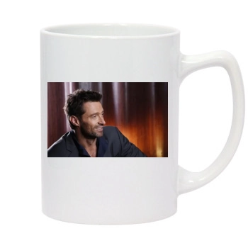 Hugh Jackman 14oz White Statesman Mug