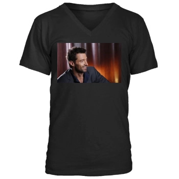 Hugh Jackman Men's V-Neck T-Shirt