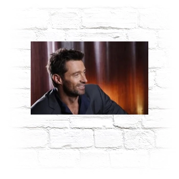 Hugh Jackman Metal Wall Art