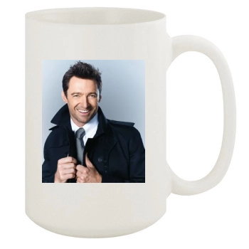 Hugh Jackman 15oz White Mug