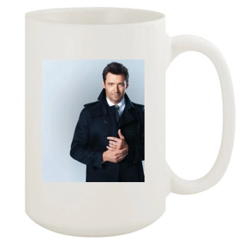 Hugh Jackman 15oz White Mug