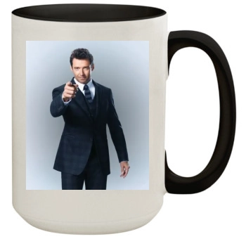 Hugh Jackman 15oz Colored Inner & Handle Mug