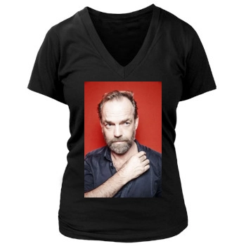 Hugo Weaving Women's Deep V-Neck TShirt