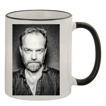 Hugo Weaving 11oz Colored Rim & Handle Mug