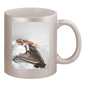 Frederikke Sofie 11oz Metallic Silver Mug