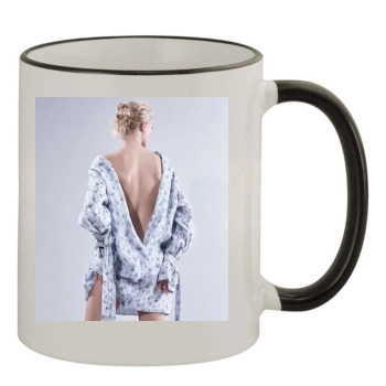 Frederikke Sofie 11oz Colored Rim & Handle Mug