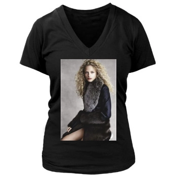 Frederikke Sofie Women's Deep V-Neck TShirt