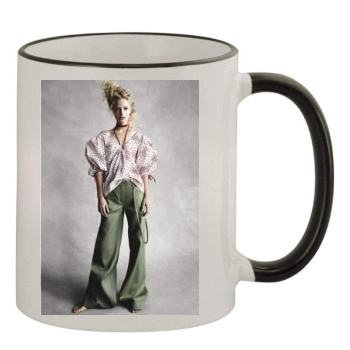 Frederikke Sofie 11oz Colored Rim & Handle Mug