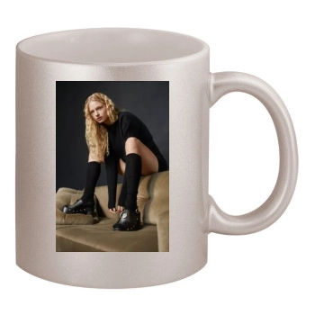 Frederikke Sofie 11oz Metallic Silver Mug