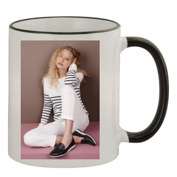 Frederikke Sofie 11oz Colored Rim & Handle Mug