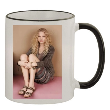 Frederikke Sofie 11oz Colored Rim & Handle Mug