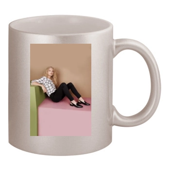 Frederikke Sofie 11oz Metallic Silver Mug