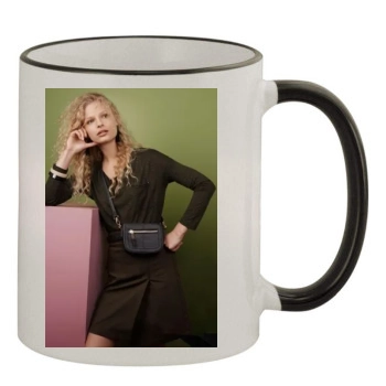 Frederikke Sofie 11oz Colored Rim & Handle Mug