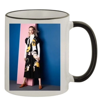 Frederikke Sofie 11oz Colored Rim & Handle Mug