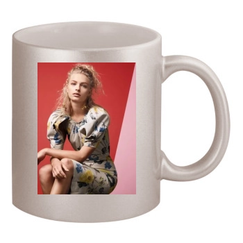 Frederikke Sofie 11oz Metallic Silver Mug