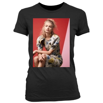 Frederikke Sofie Women's Junior Cut Crewneck T-Shirt