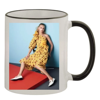 Frederikke Sofie 11oz Colored Rim & Handle Mug