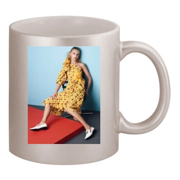 Frederikke Sofie 11oz Metallic Silver Mug