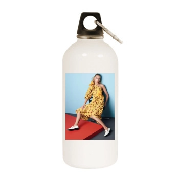 Frederikke Sofie White Water Bottle With Carabiner