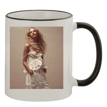 Frederikke Sofie 11oz Colored Rim & Handle Mug